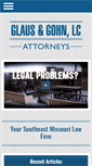 Mobile Screenshot of glausandgohn.com